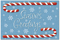 Hope your holidays are full of happiness and good cheer. Candy Cane Postcard H4241P-BB
